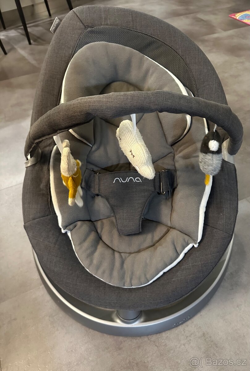 Lehátko Nuna Leaf grow granite