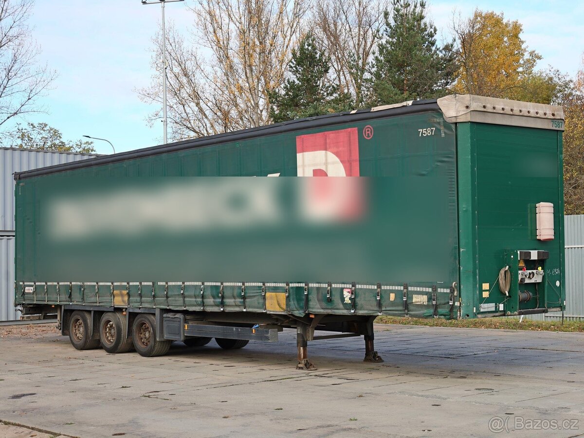 Schmitz CARGOBULL SCB S3T,  LOW DECK, 33 PALET, TŘÍSTRANNÁ S
