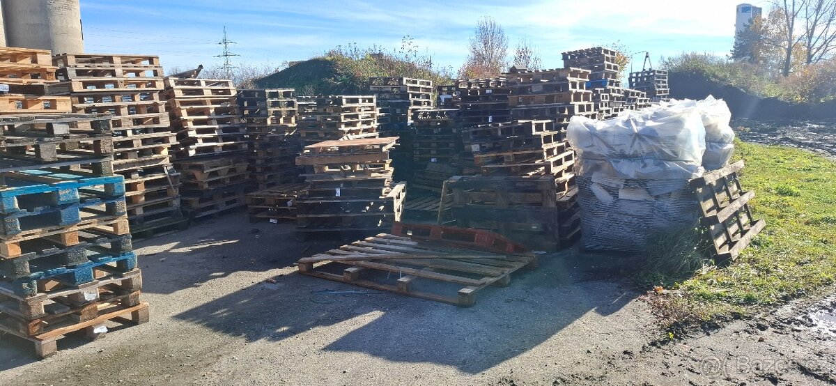 Palety na topení/opravu