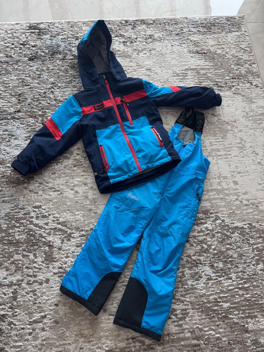 Dětský lyžařský komplet 110/116 Kilpi SIBERIUM 10 000