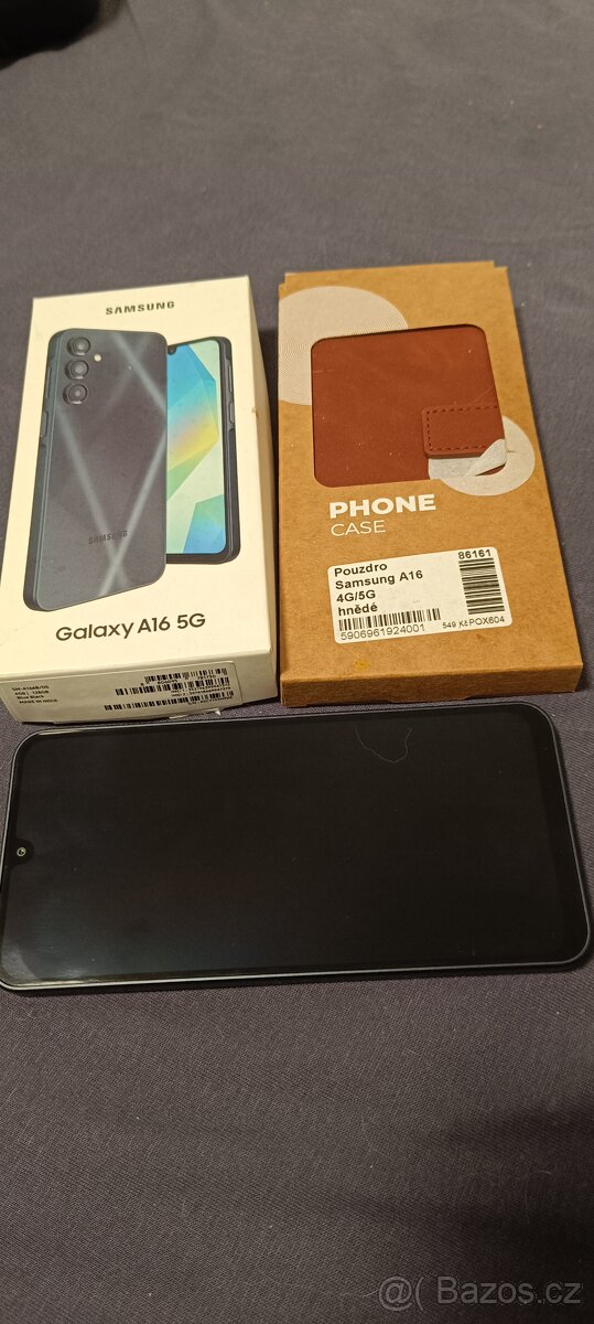 Nový samsung A 16+kryt