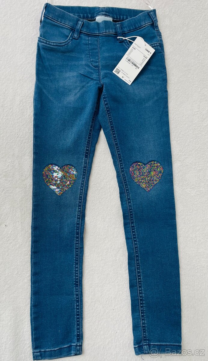 Dívčí riflové kalhoty - NOVÉ