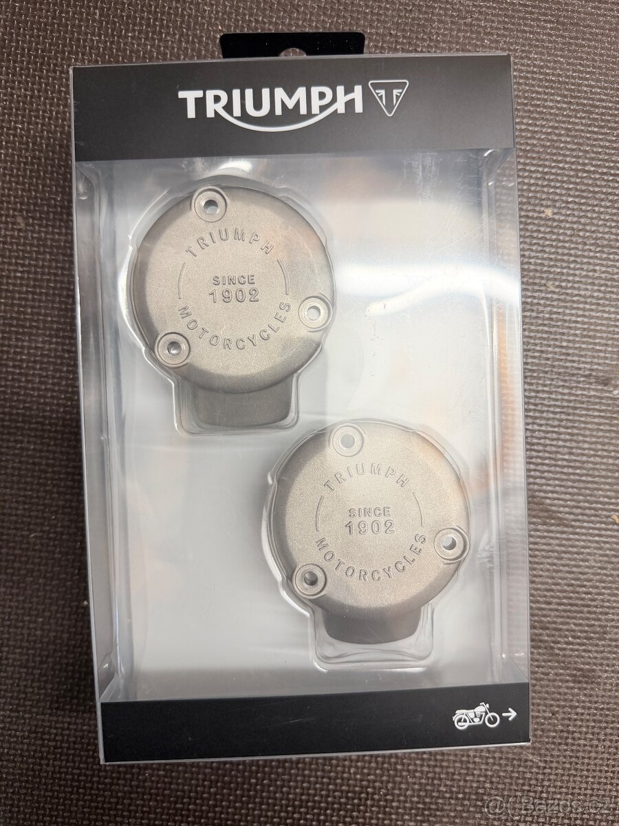 Krytky škrtících klapek na Triumph Bonneville, Speedmaster..