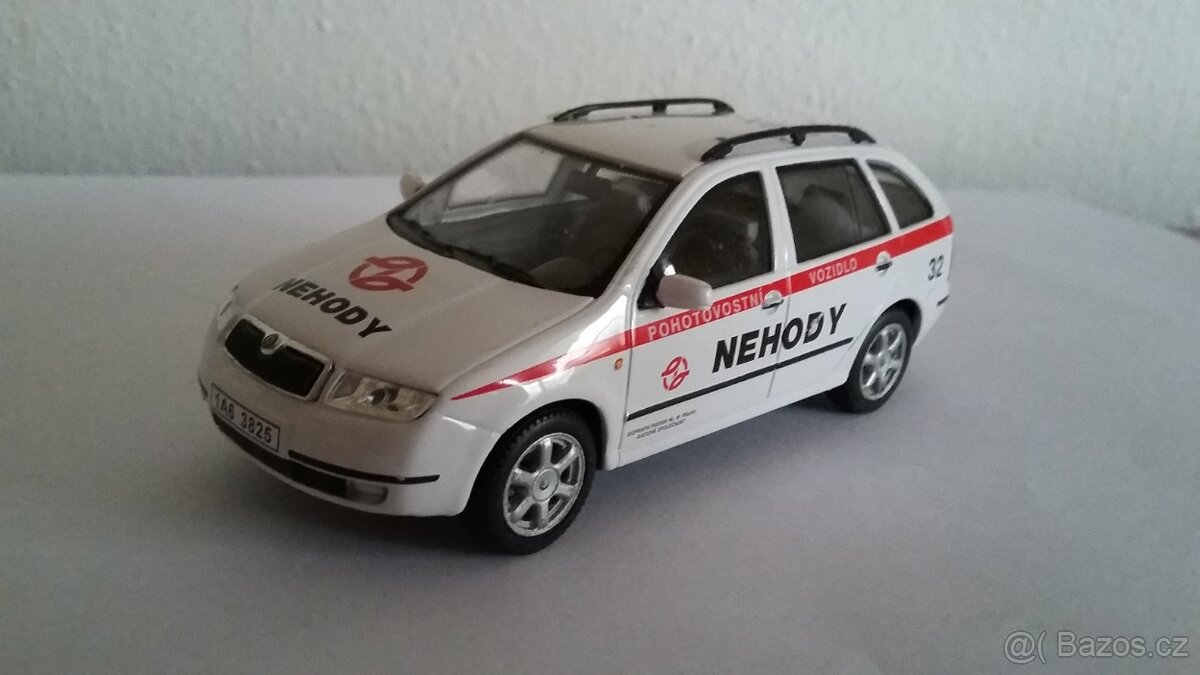 Abrex Škoda Fabia Combi Dopravní podnik Praha Nehody