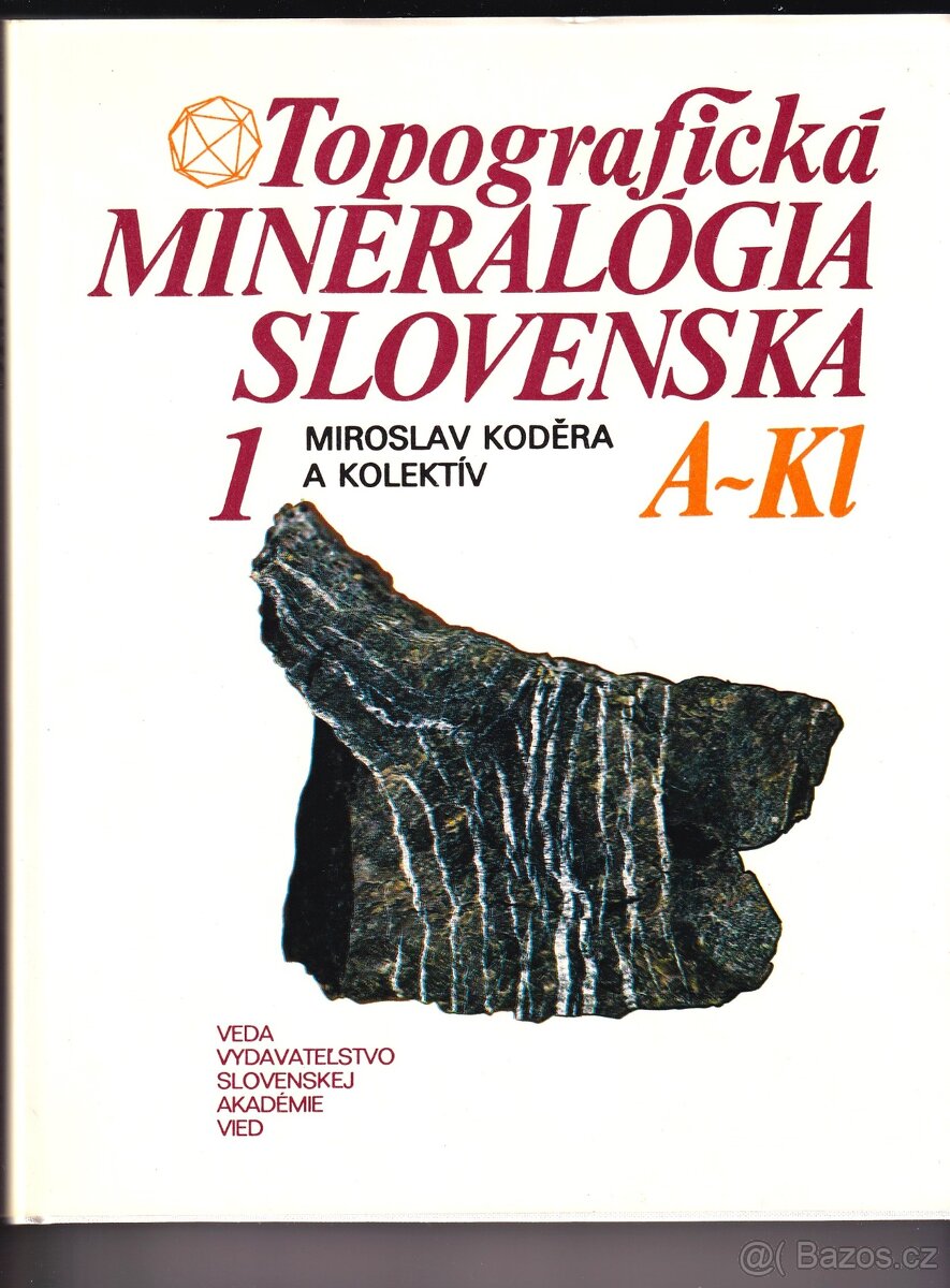 Topografická mineralogie Slovenska - Koděra