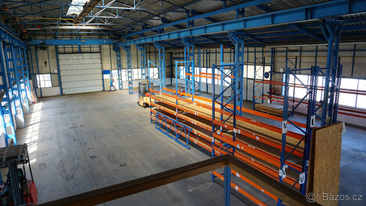 výrobní hala 600m2, skladovací prostor