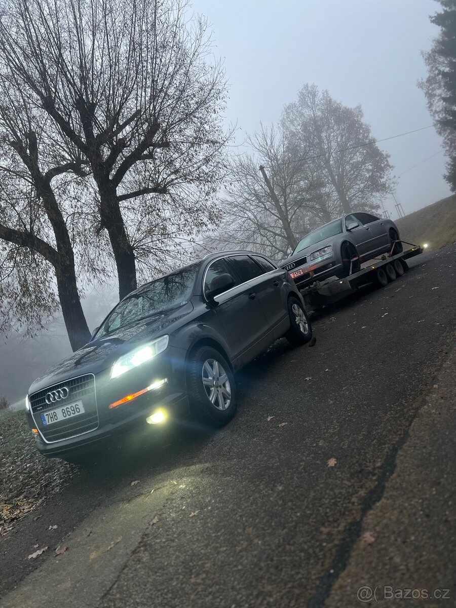 Podval, přívěs, autoprepravnik