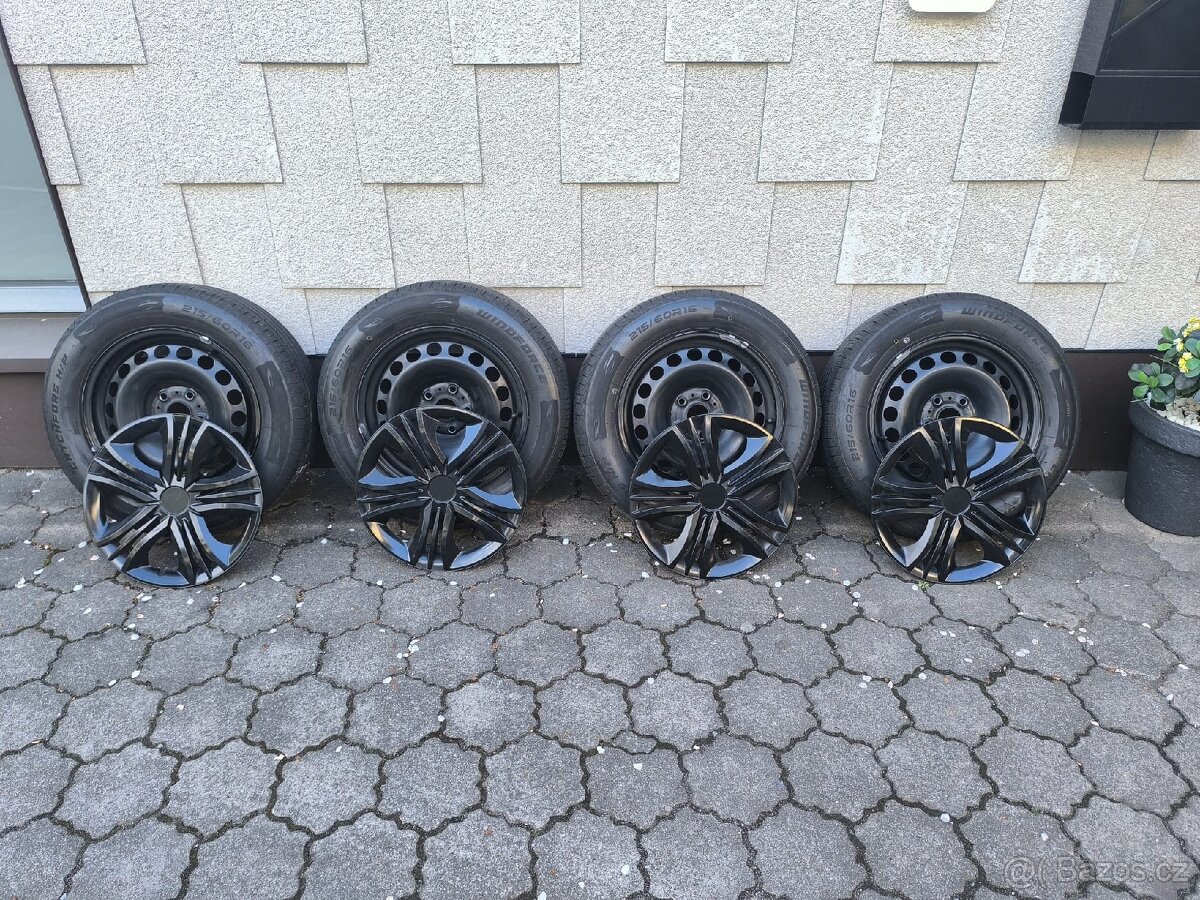 Gumy včetně disky a poklice