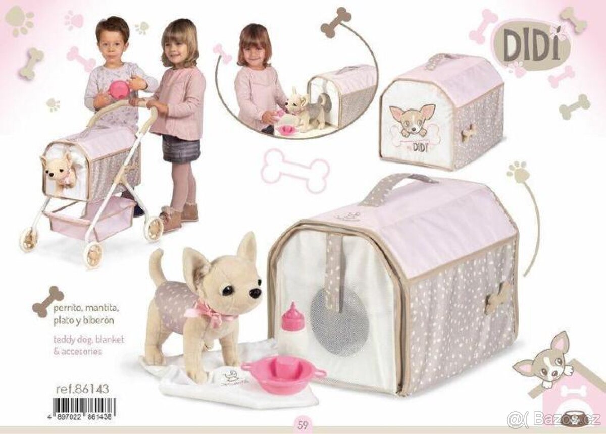 Kočárek pro pejska Čivava