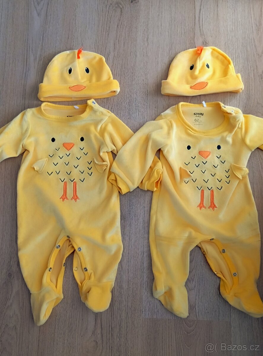 Body kuřata dvojčata