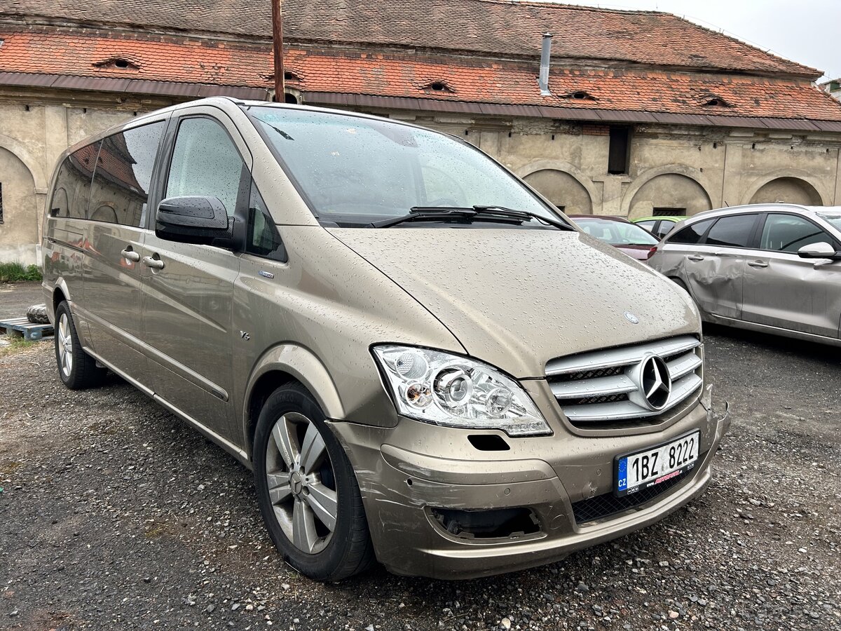 MERCEDES VIANO EXTRA LONG 3.0 CDI V6 W639 PUVOD ČR