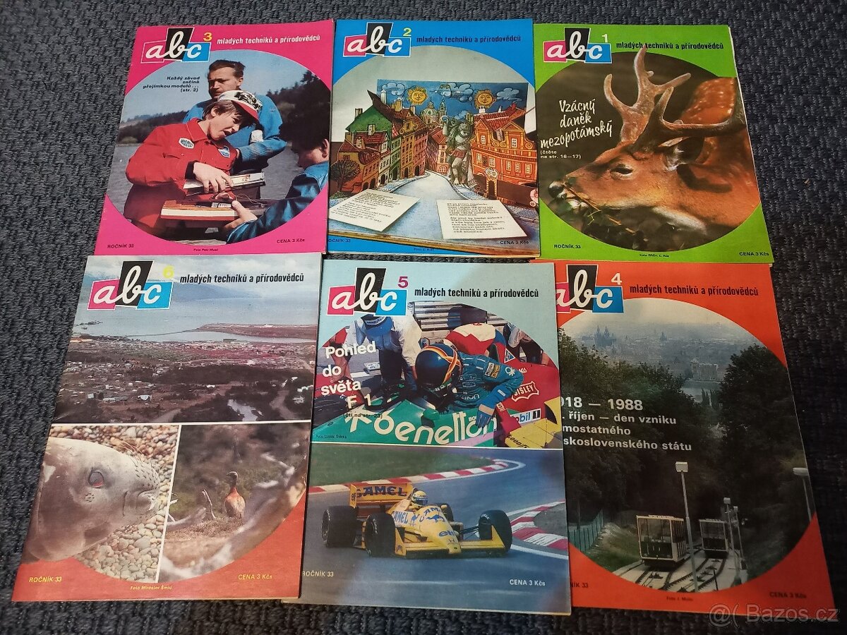 ABC časopisy ročník 33 (1988-89)