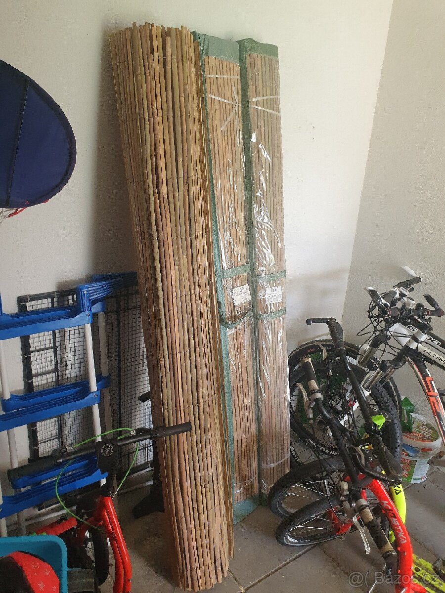 Štípaný bambus plotová clona 2mx5m