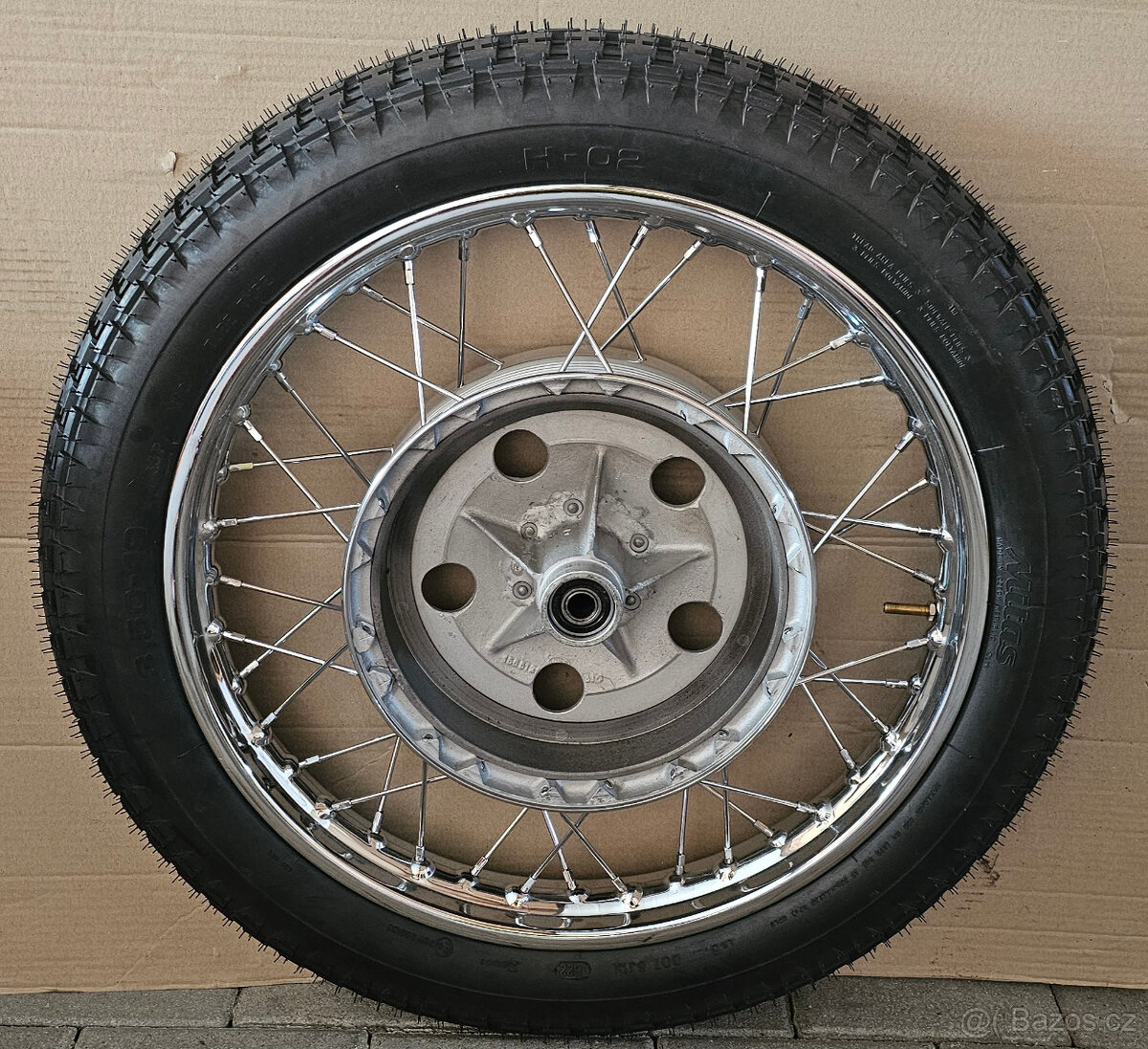 Jawu 500 OHC pěkné predni - zadní kolo