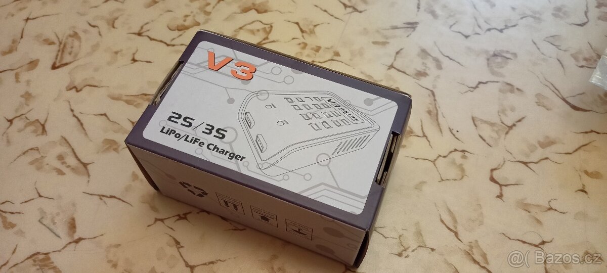 EQ-Start 230V nabíječ 2-3 Li-poly/Li-Fe