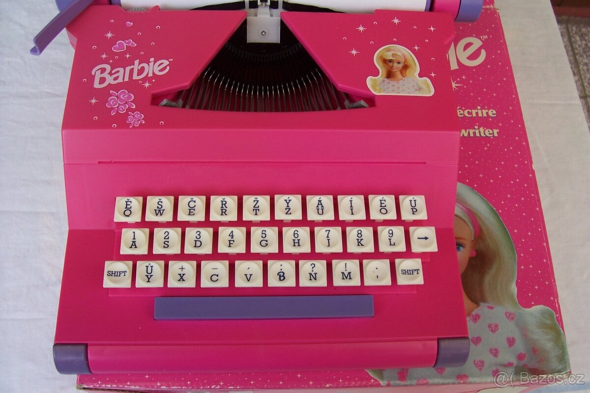 DĚTSKÝ PSACÍ STROJ BARBIE