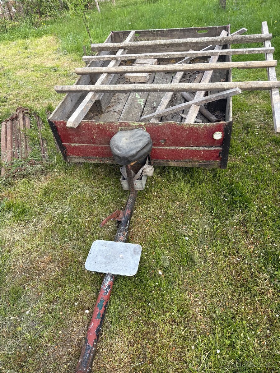 Prodám bržděný vozík za teru