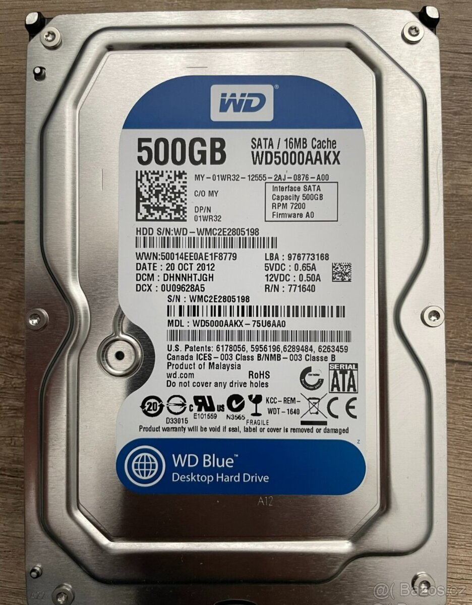 HDD Western Digital 500 GB
