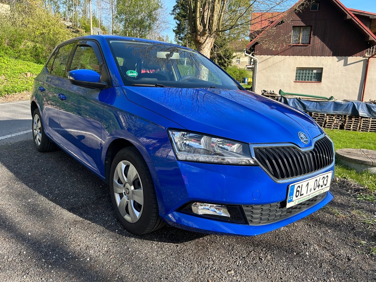 Škoda Fabia 1.0 MPI 44 kW – první majitel, rok 2020
