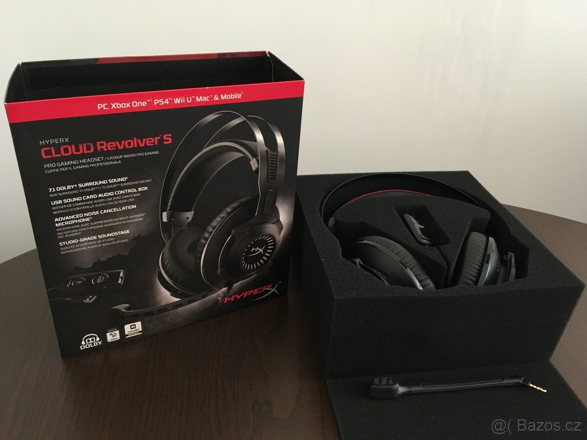 Herní sluchátka HyperX Cloud Revolver S