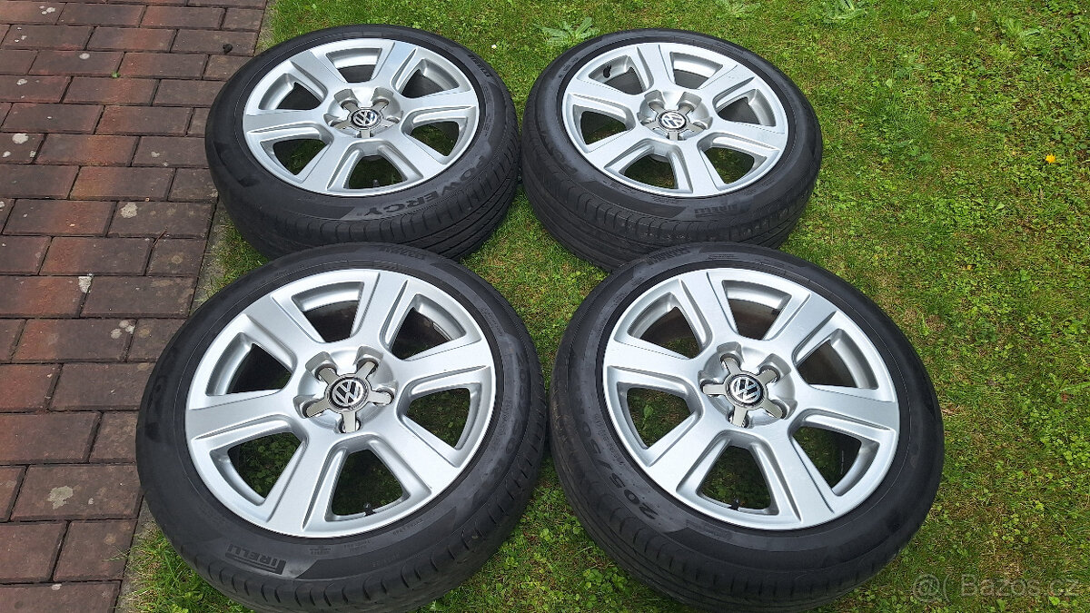 Original Audi Q5 disky R17 5x112 ET33 - 8R0601025S