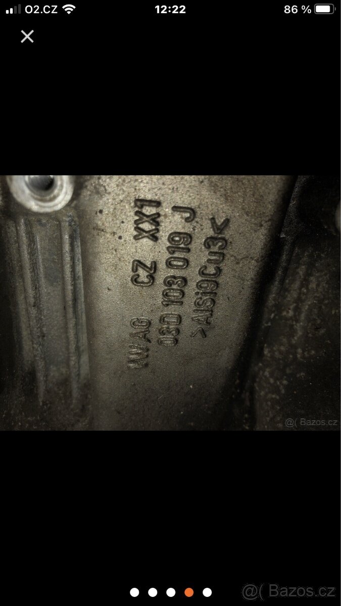motor VW 1,2 pólo,fox,Fabia,Ibiza