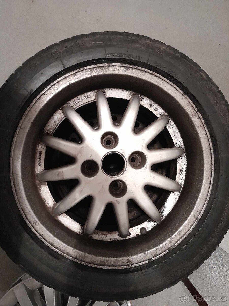kola 4x100 r15 dvourozmery 2x et 25 a 2xet 42, vw, seat atd