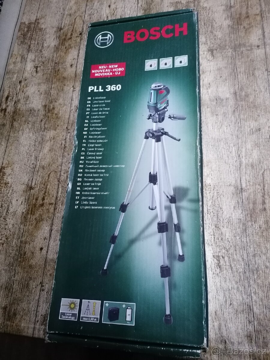 Křížový laser Bosch