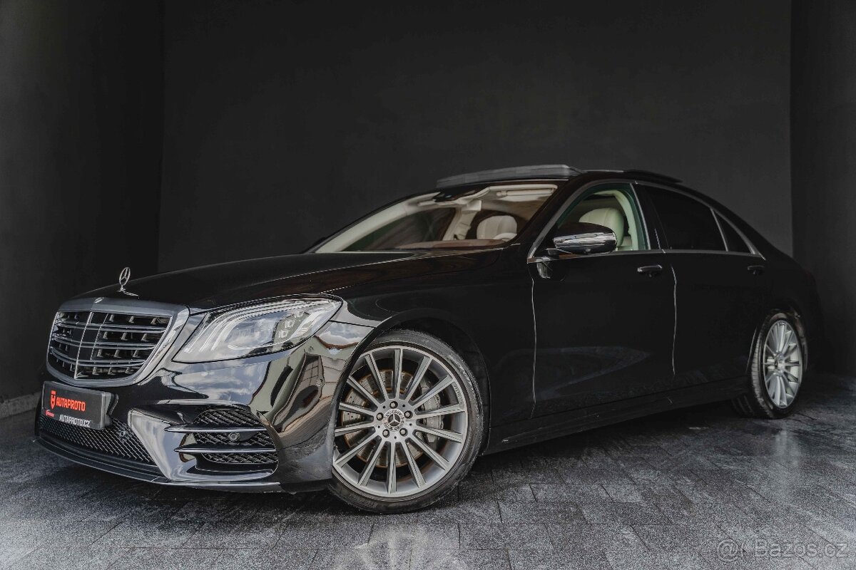 MERCEDES BENZ S400dL-2xLCD-NightV-BUR-HUD-NeZT-R20