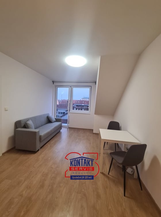 Pronájem bytu 2+kk s balkónem 49 m2 - České Budějovice 3