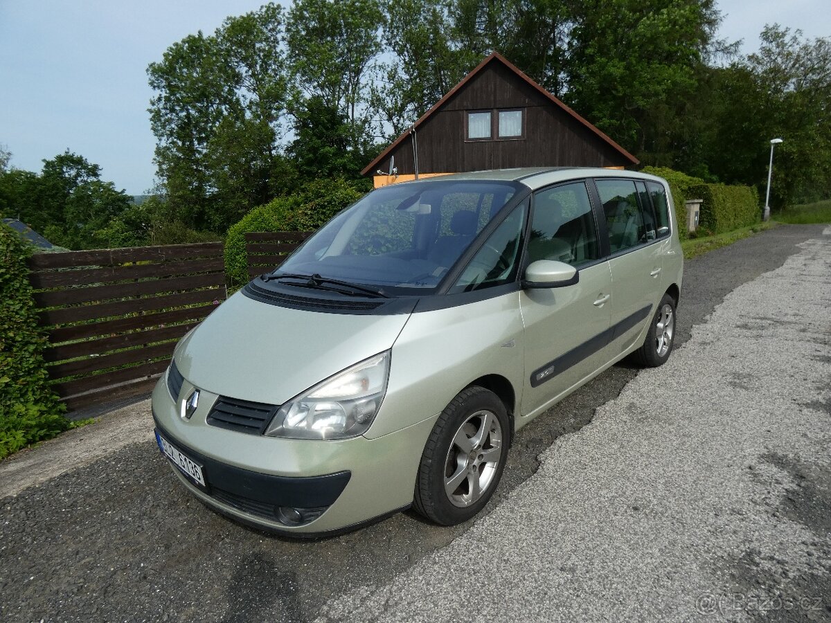 Renault Espace 2.0 T automat, r.v.2004, 240 tis.km