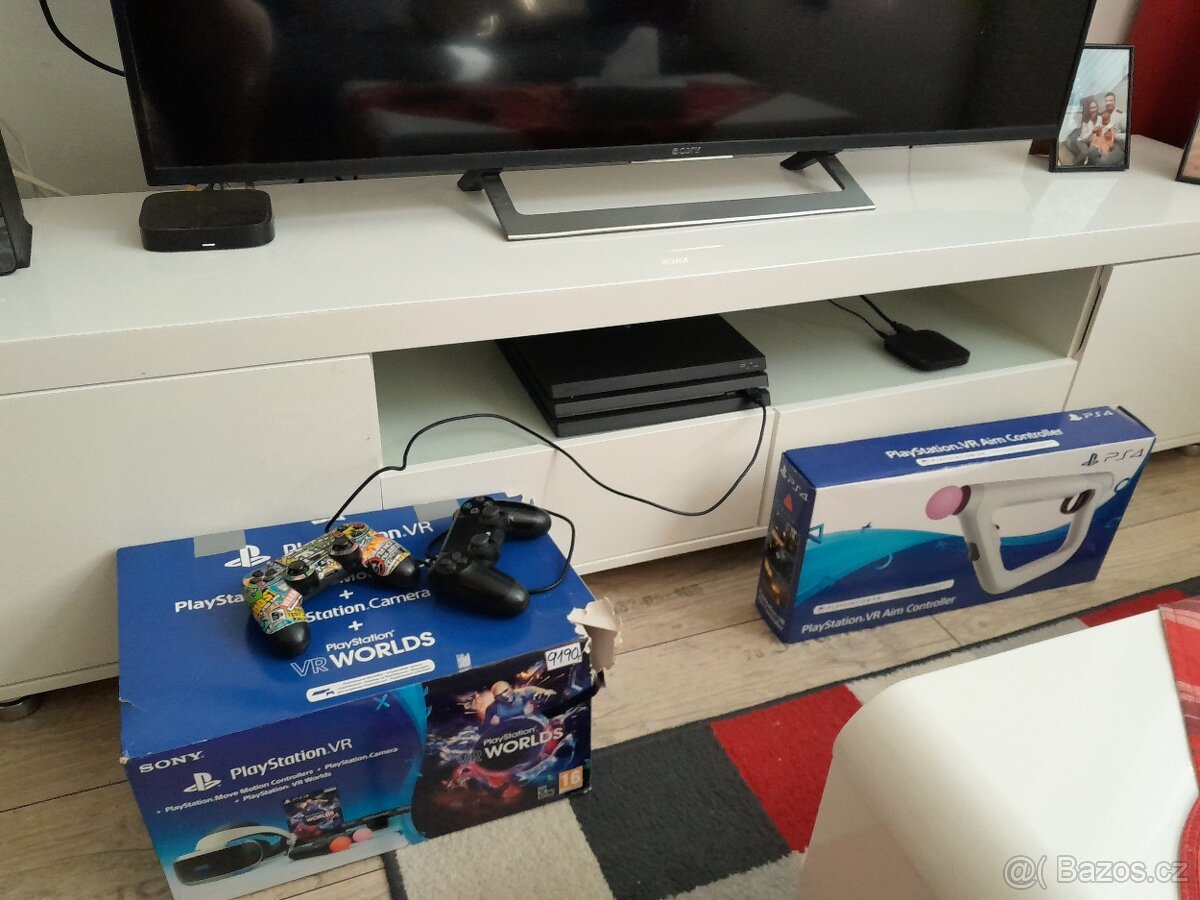 Prodám ps4 pro +vr set komplet