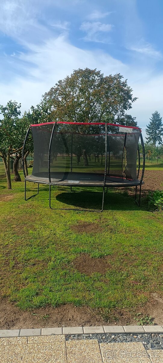 Trampolinový set inSPORTline Flea 430cm