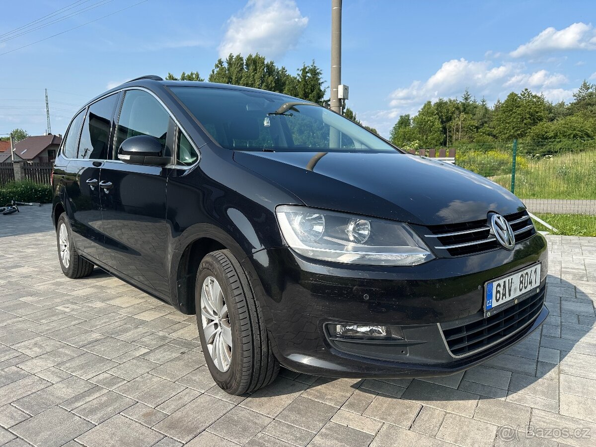 Sharan 2,0 Tdi 130kW NAVI poctivý servis