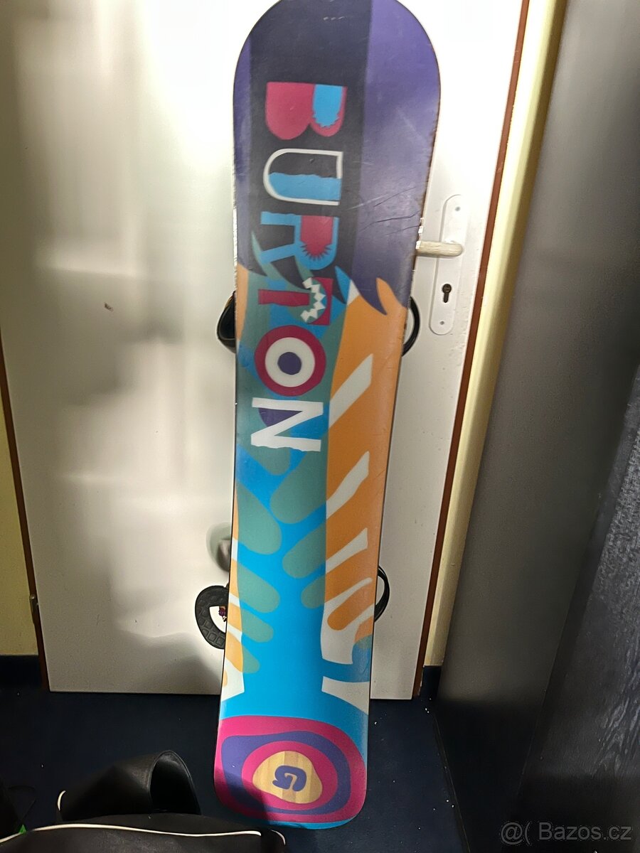 Burton snowboard s vakem