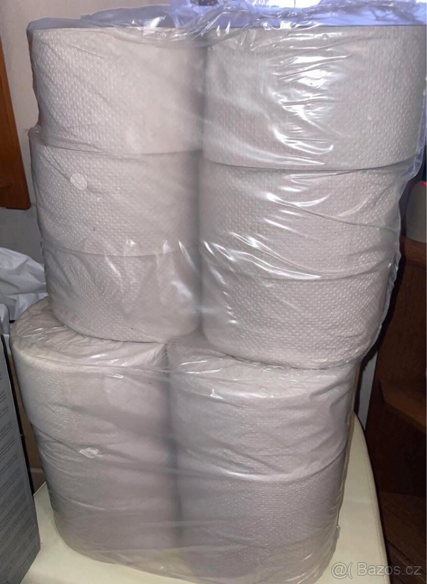 Toaletní papír, 6 rolí, 120m