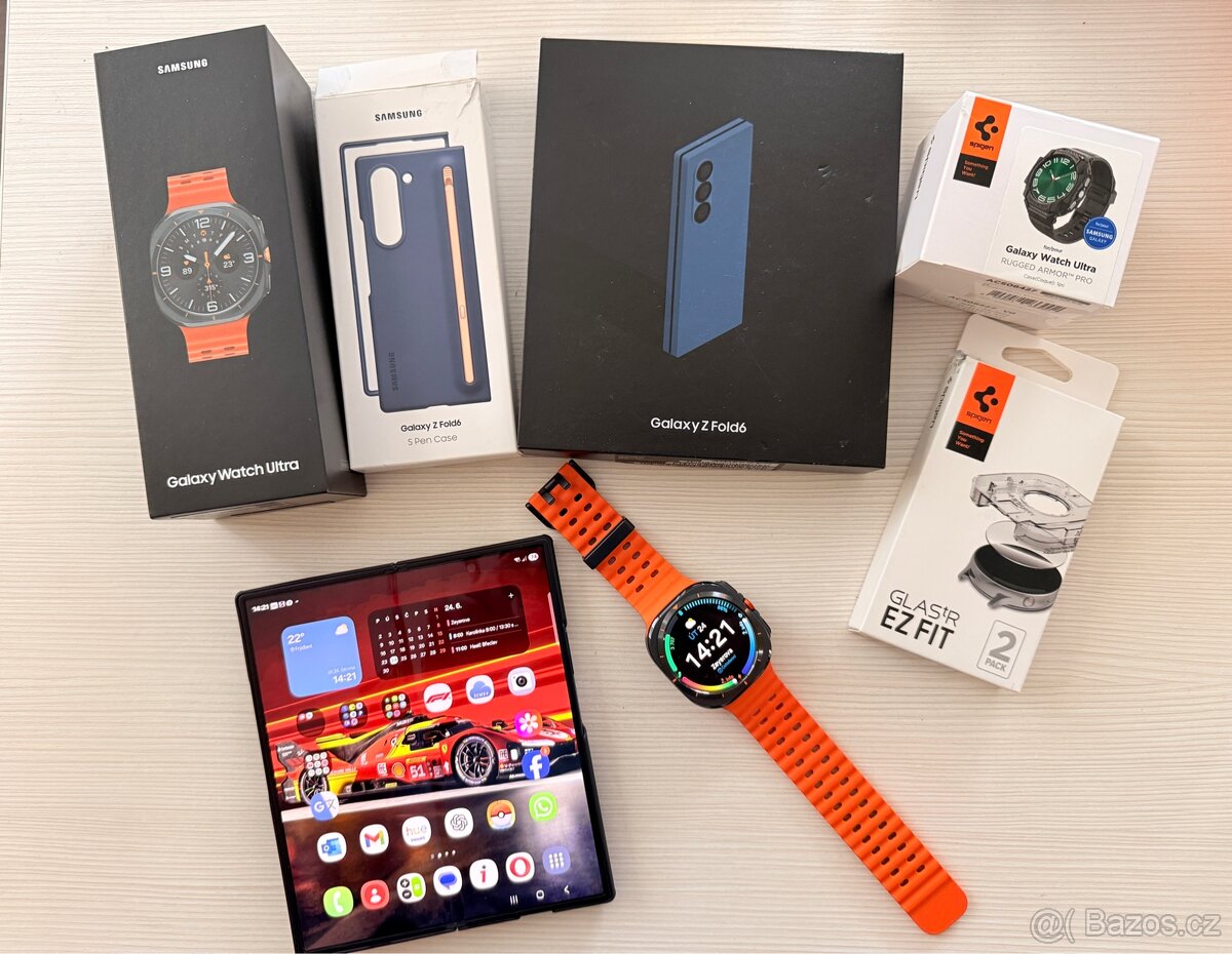 Samsung Galaxy Z Fold6 5G 12/512GB Galaxy Watch Ultra