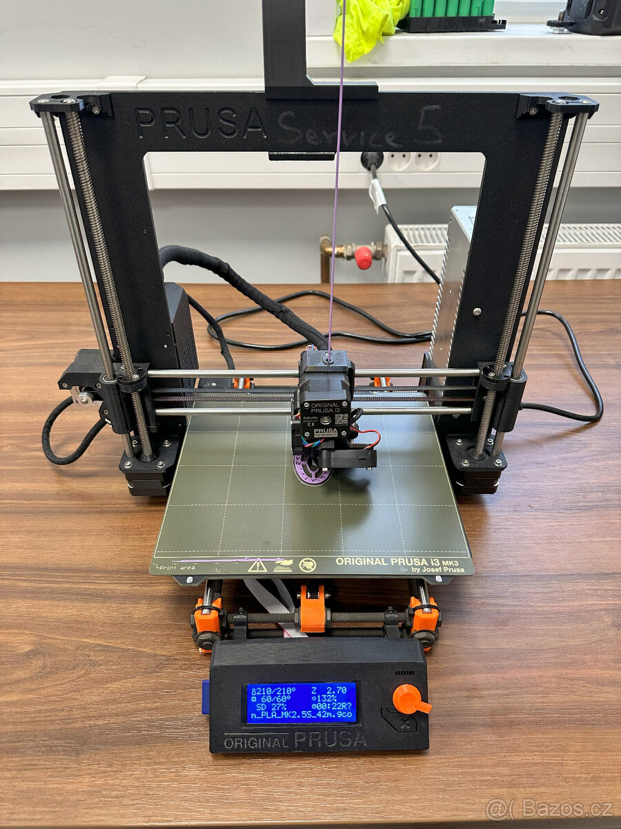 Prodám 3D tiskárnu Prusa i3 MK2.5S