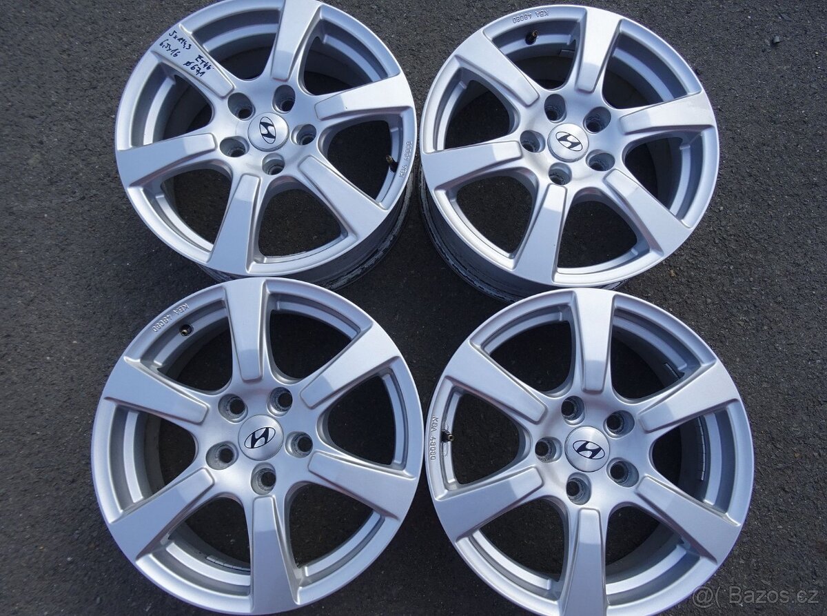 Alu disky na Kia, Hyundai 16", 5x114.3, ET 46, šířka 6,5J