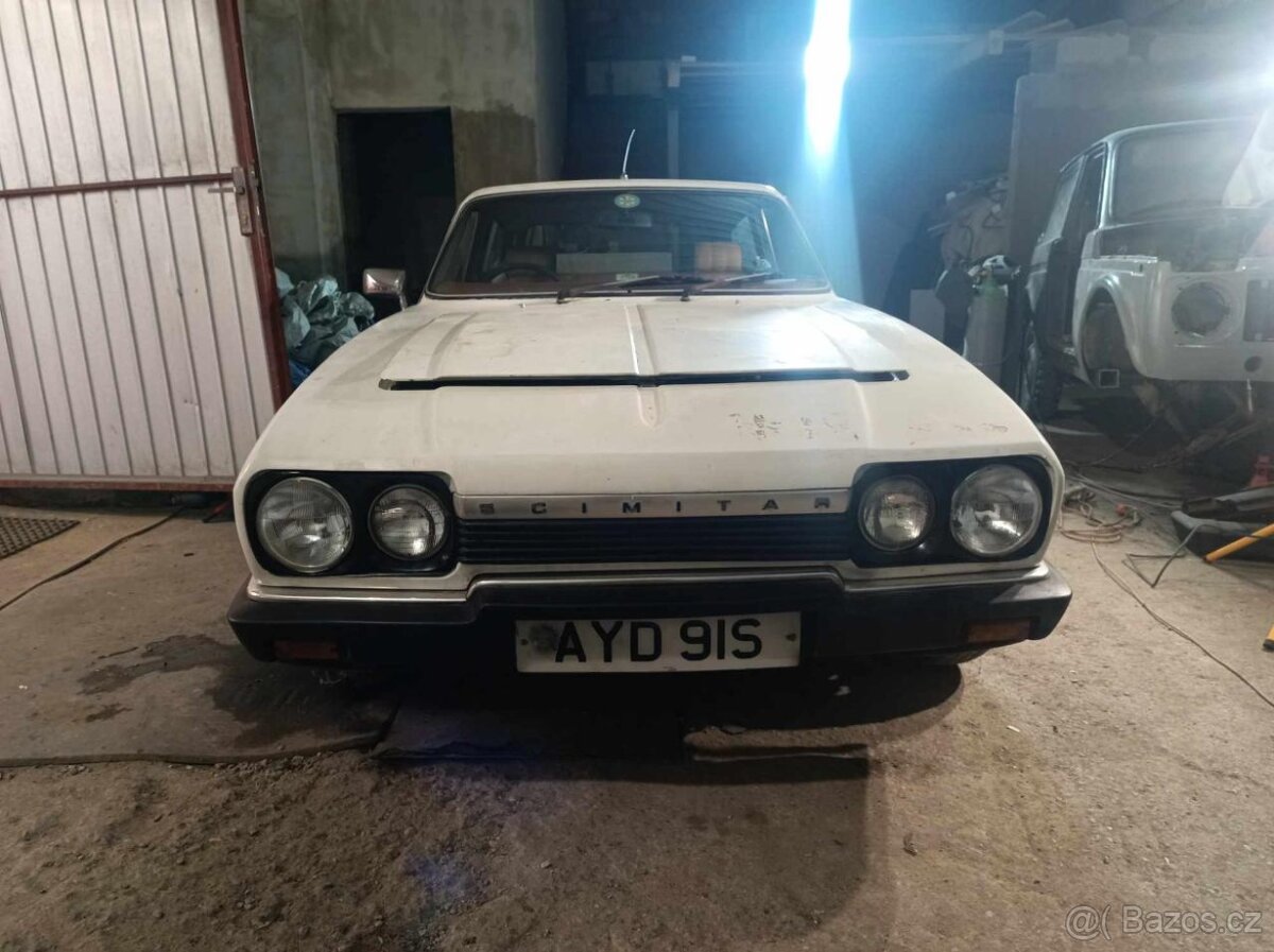 Reliant Scimitar model SE6A r.v. 76 motor 3.0 V6 Capri