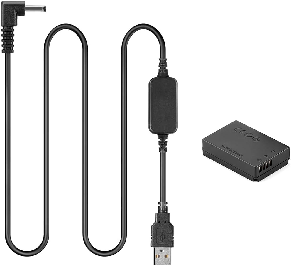 Adaptér Dummy Battery PANASONIC DMW-DCC8 BLC12 kabel pro USB