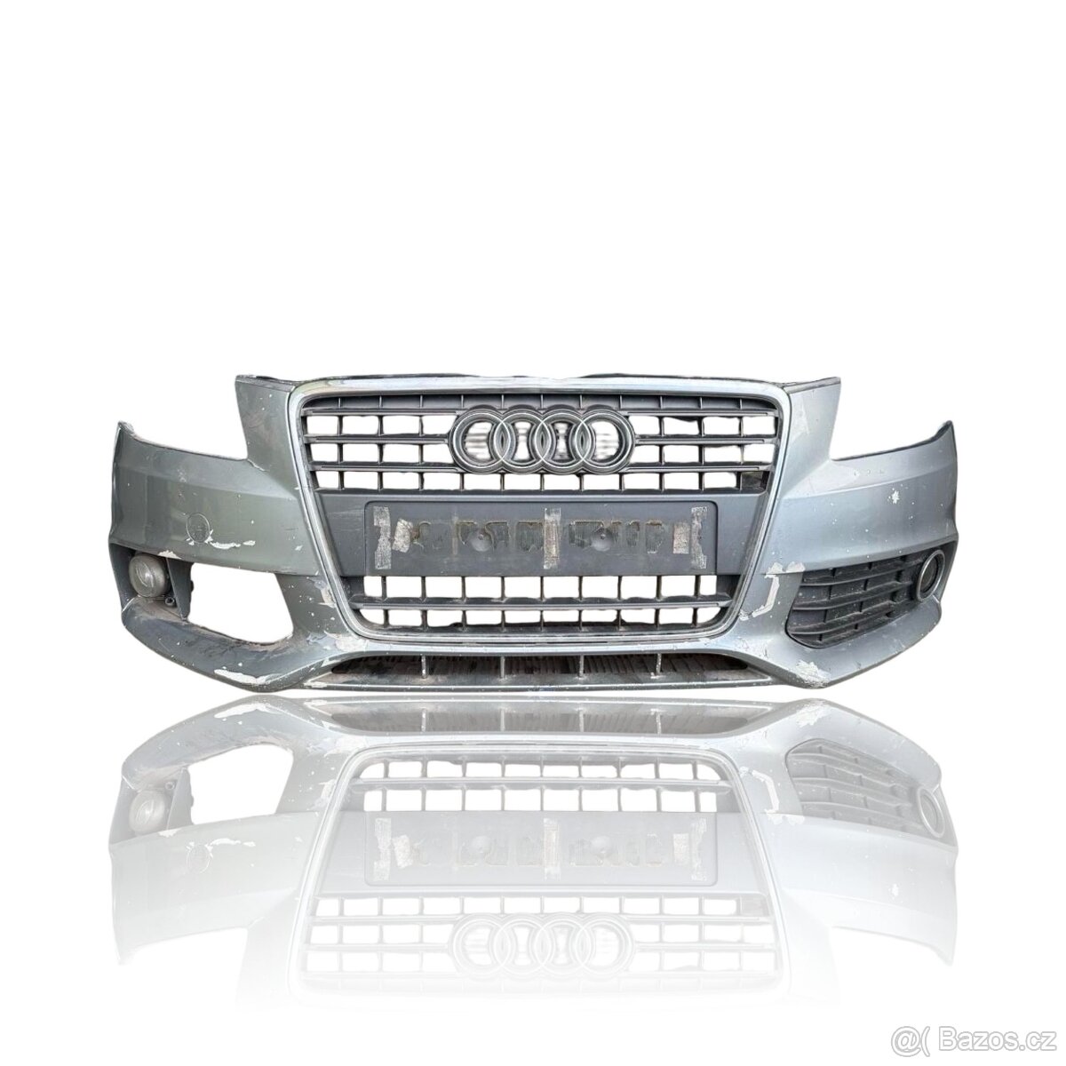 Přední nárazník šedá LY7G Audi A4 B8 r.v. 2013