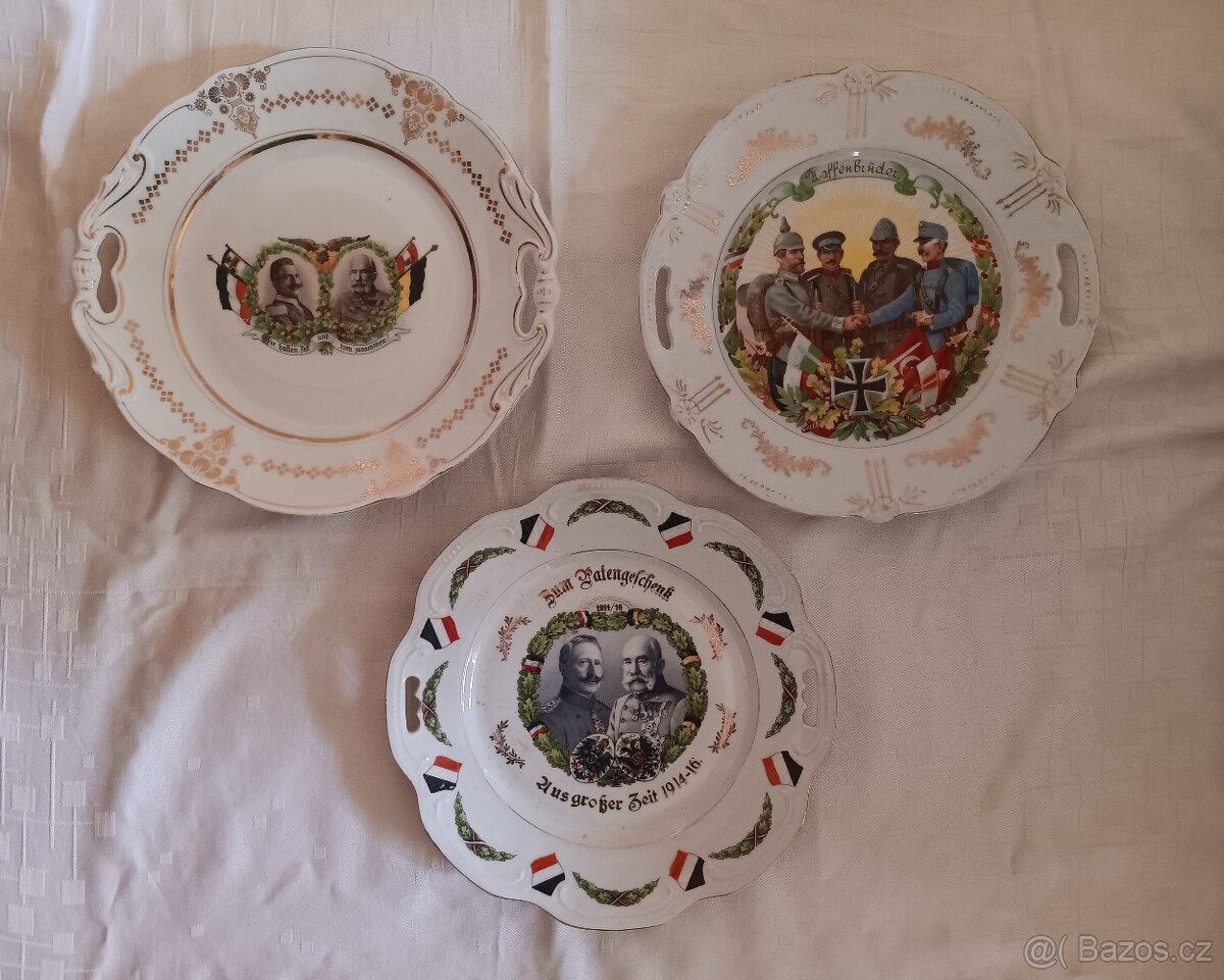 Porcelán - Franz Josef, Rakousko Uhersko, 1914