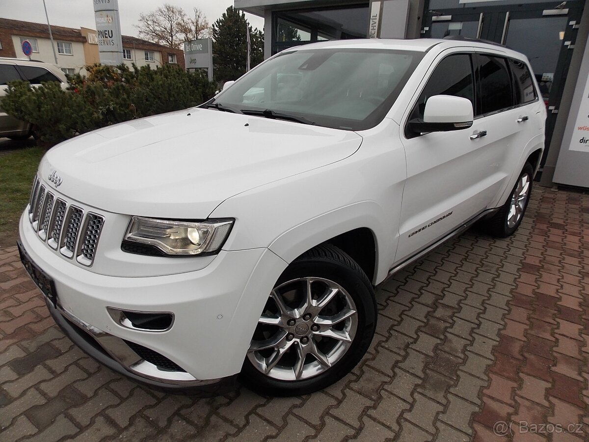 Jeep Grand Cherokee Summit 3,0 V6 CRD. původ ČR, DPH