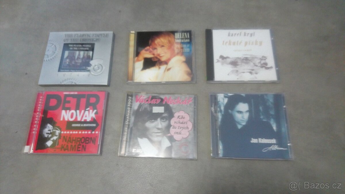 Prodam CD ruznych interpretu