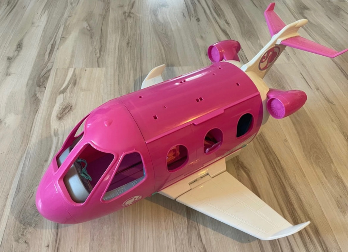 Barbie letadlo
