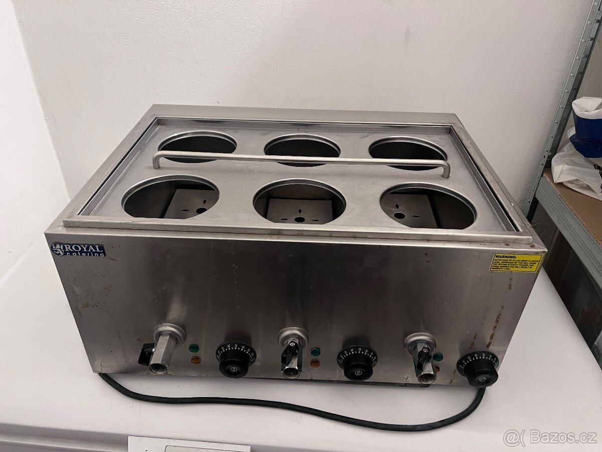 Vařič těstovin na 6 košů  RCNK-6 (BEZ košů)