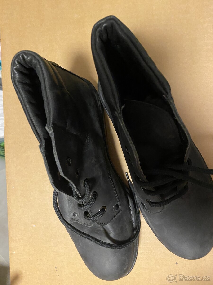 Zimní pánské boty z kůže nove Panske zateplení boty Schiller