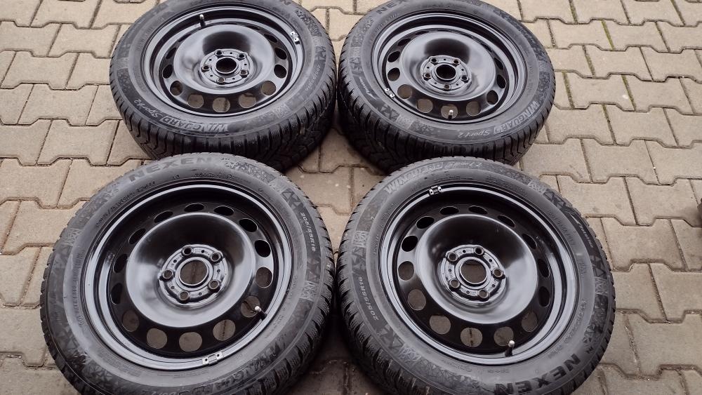 Komplet zima 5x112 205/55 R16 Nexen 7,5mm