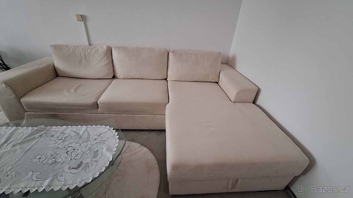 Rohová sedací souprava +křeslo